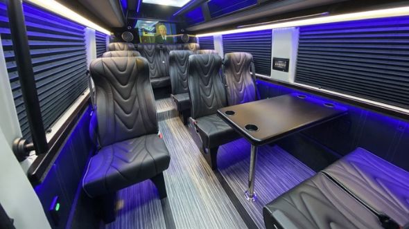 18 passenger sprinter van interior naperville