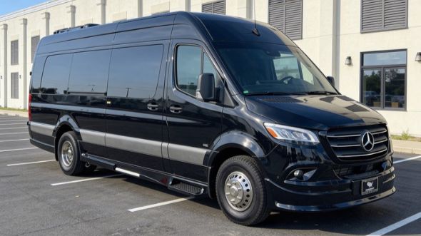 naperville airport sprinter van service
