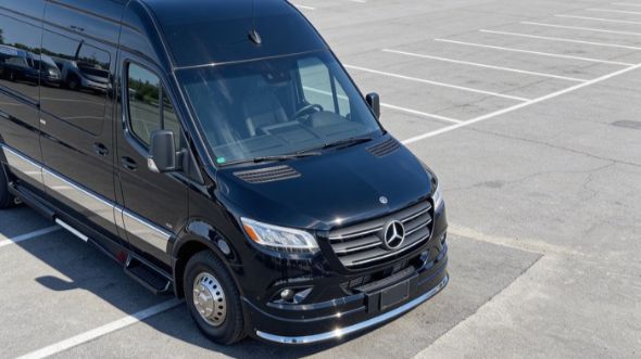 naperville sporting event sprinter van rental
