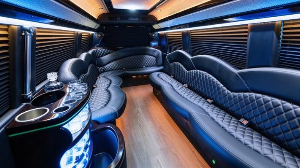 naperville sprinter limousine interior