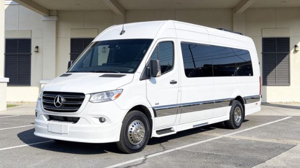 naperville wedding sprinter van rental